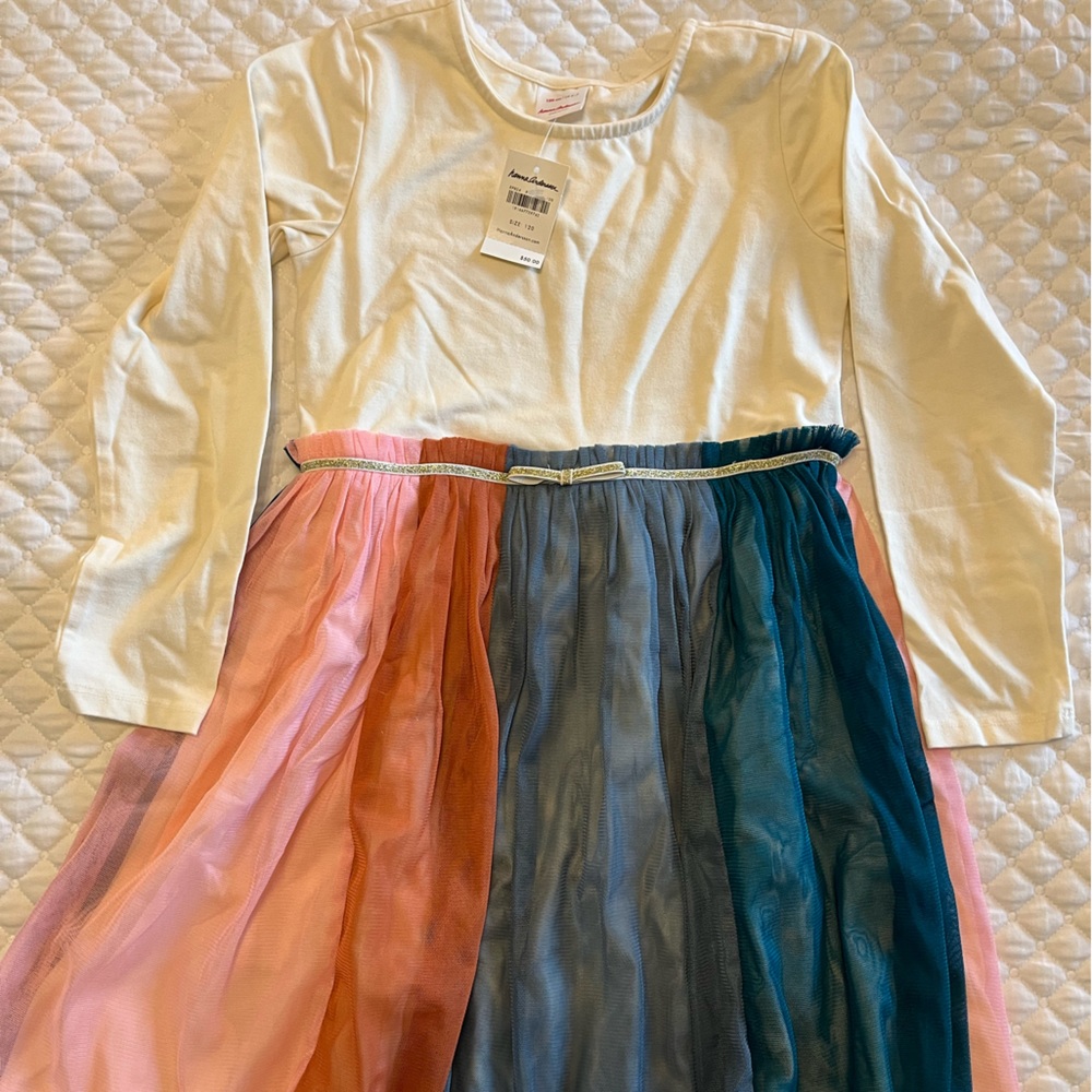 NWT Hanna Anderson Dress, 120 (6-7)